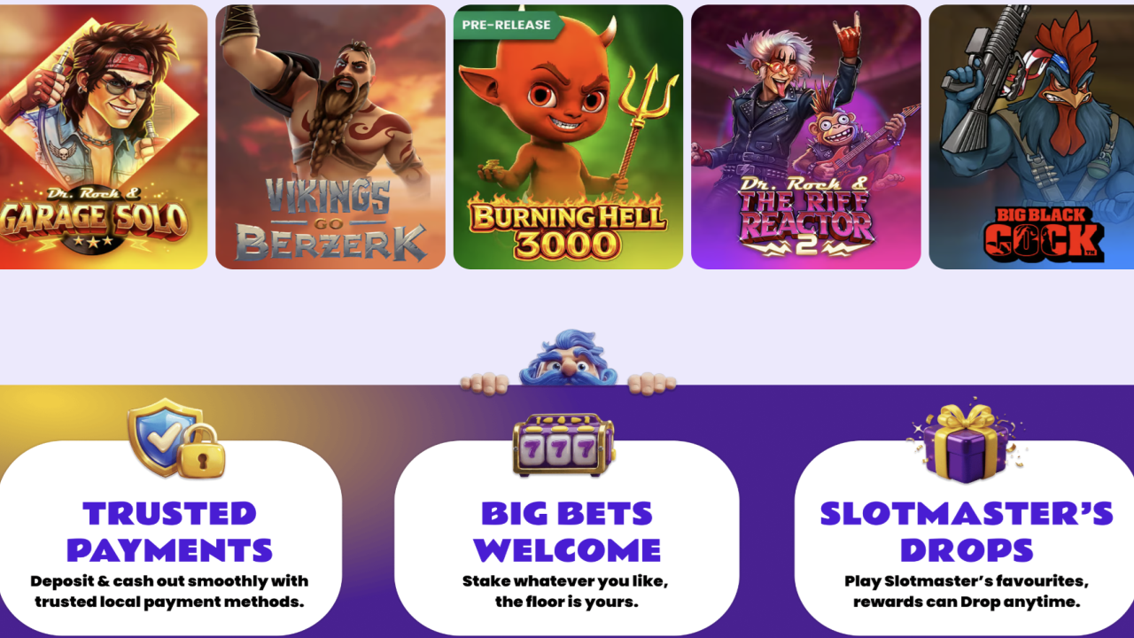 Slotmaster casino games